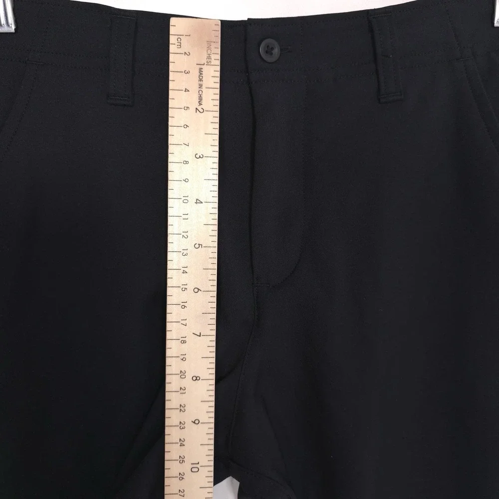 Under Armour Boys Black Pants YM‎ Youth Medium Athletic Golf Matchplay 1361772